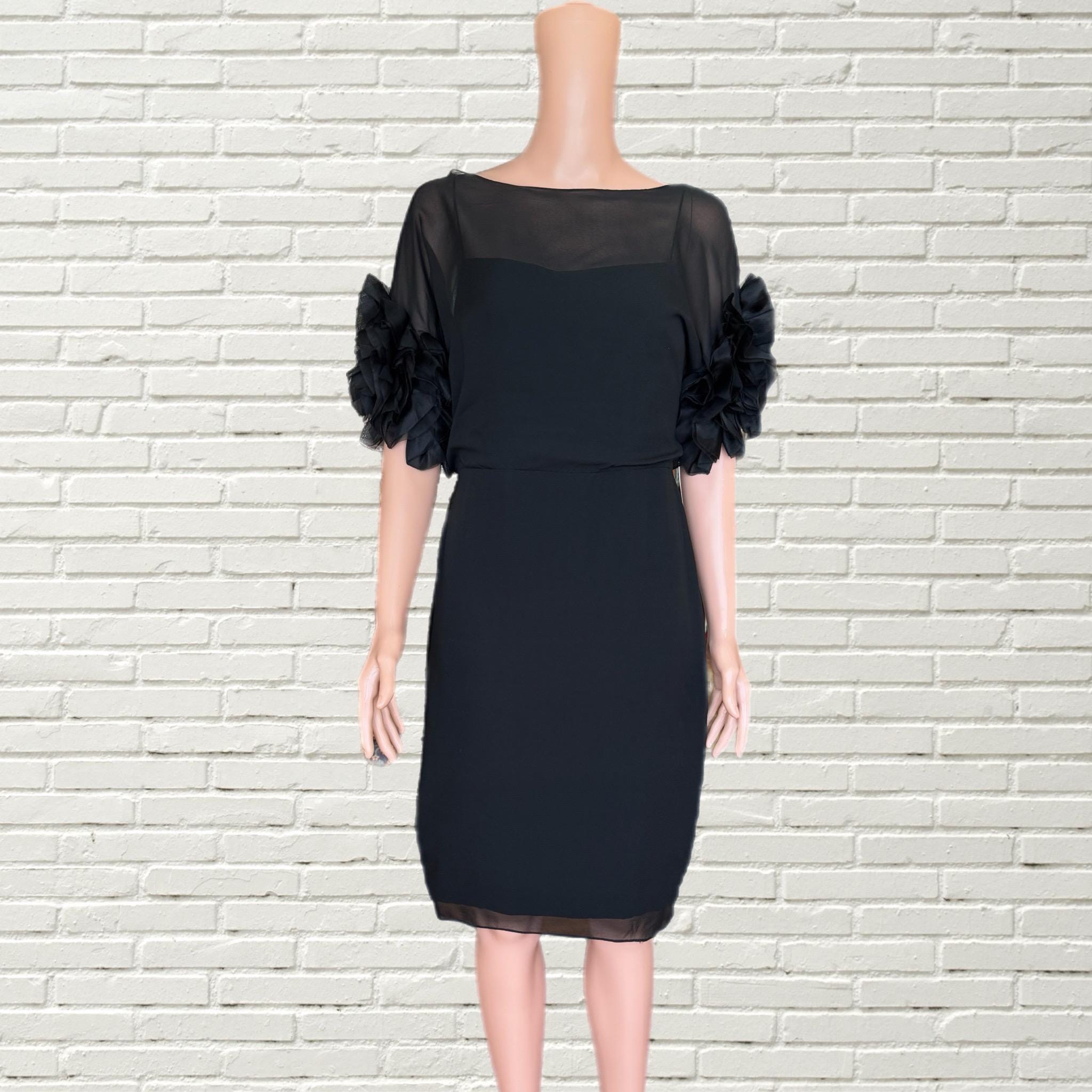 Marchesa Notte☆シルクオーガンザ ミディワンピ♪【送料込】 マルケッサ・ノッテ（MARCHESA NOTTE） | 最大70%OFF | THE
