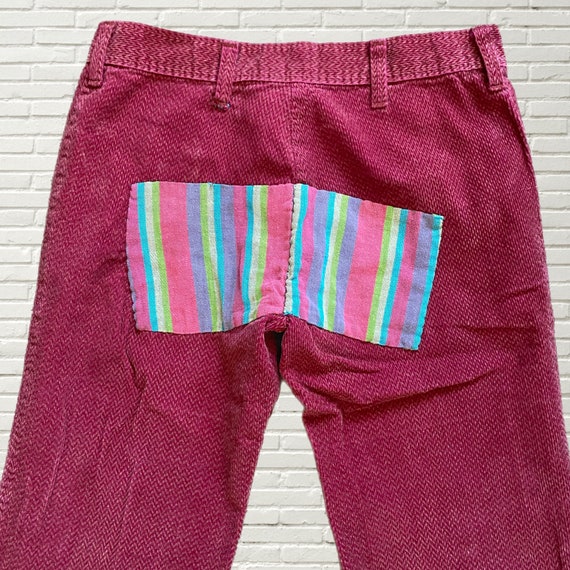パンツ 70s Levi's Corduroy Patchwork Flare Vintage 70s Patchwork