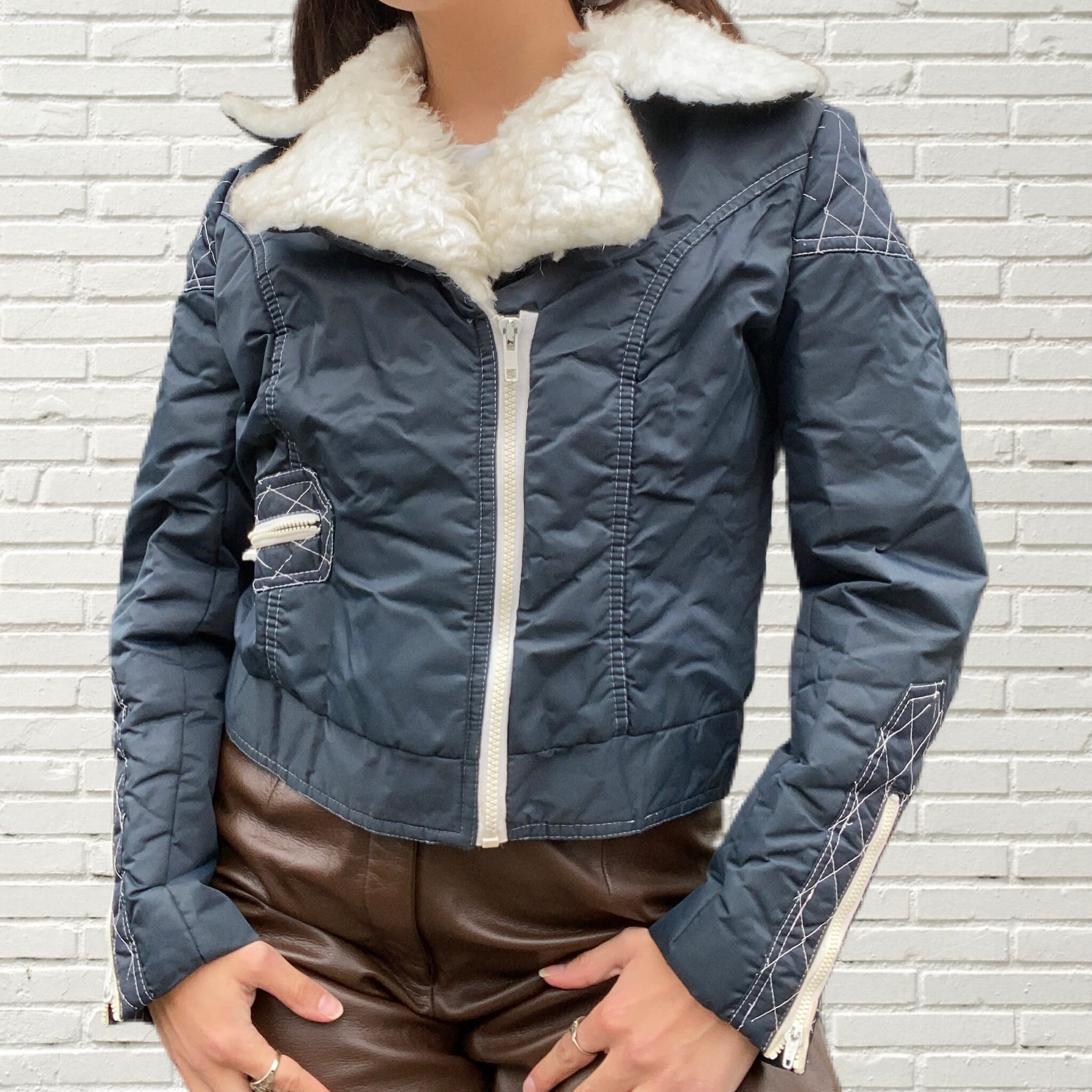 sherpa ski jacket