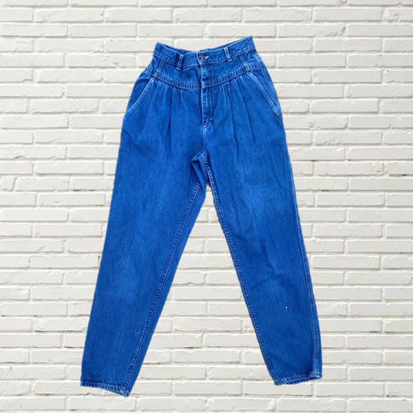 Pleated Jeans - Etsy