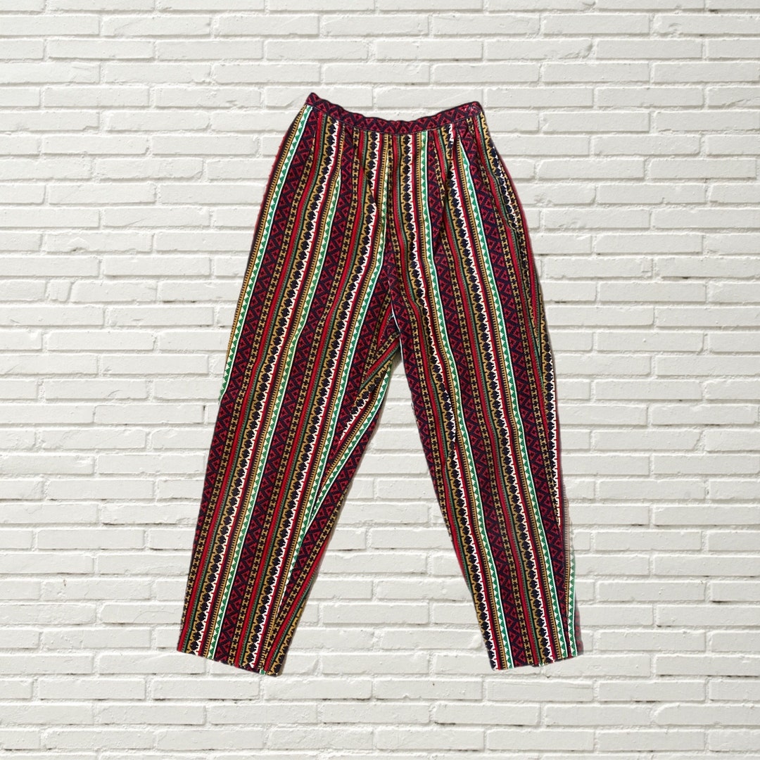 Vintage Corduroy Striped Pants