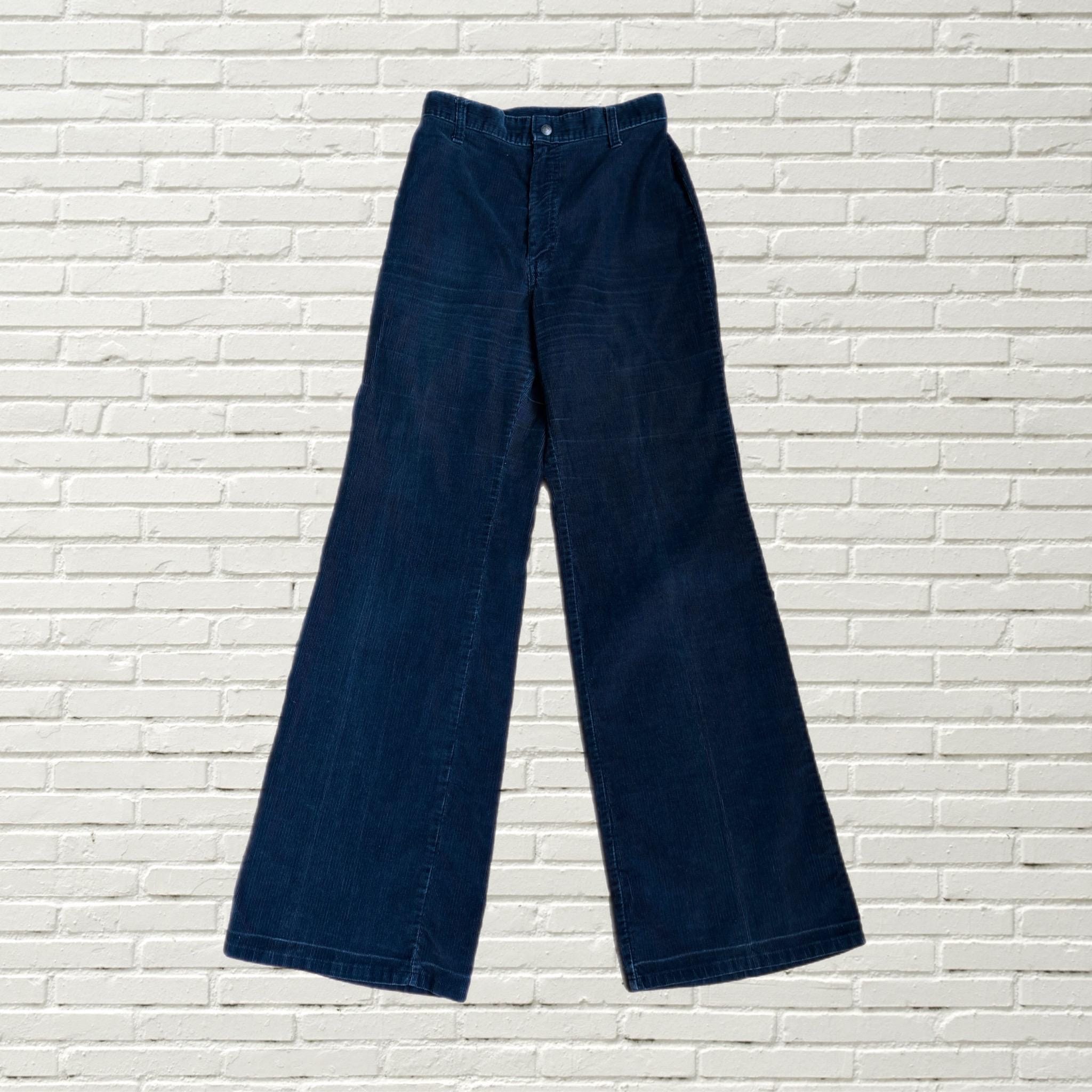 70年代ヴィンテージ リーバイス ベルボトムパンツ - グレー 