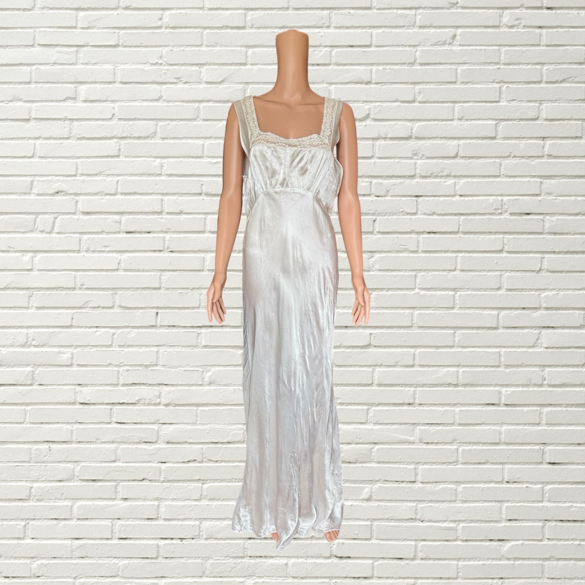 下着・アンダーウェア 1940s White Slip Dress 1940s Slip - Etsy