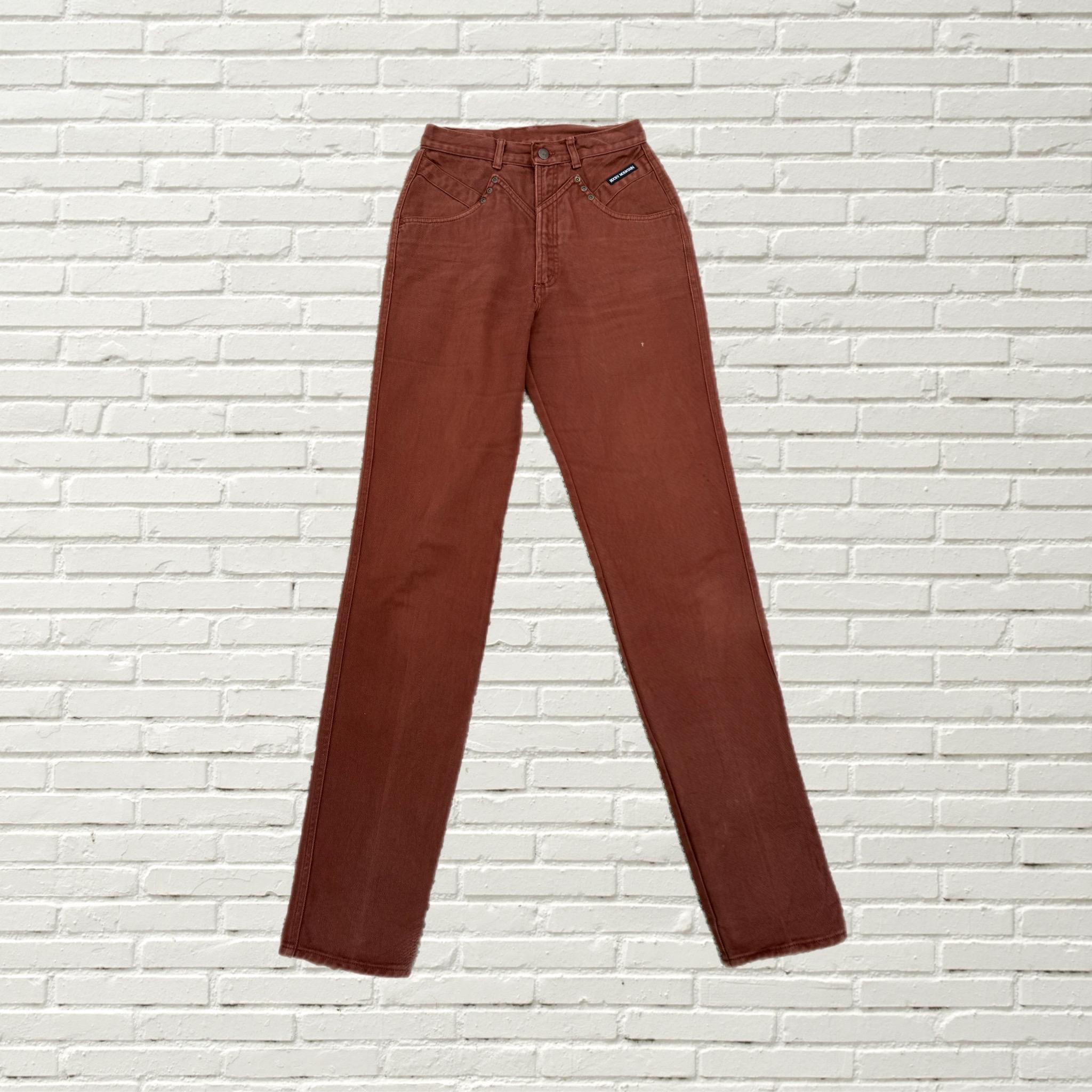 【NOKCHA】vintage like cocoon jeans/brown NOKCHA】vintage like cocoon jeans/brown Denim Brown Vintage