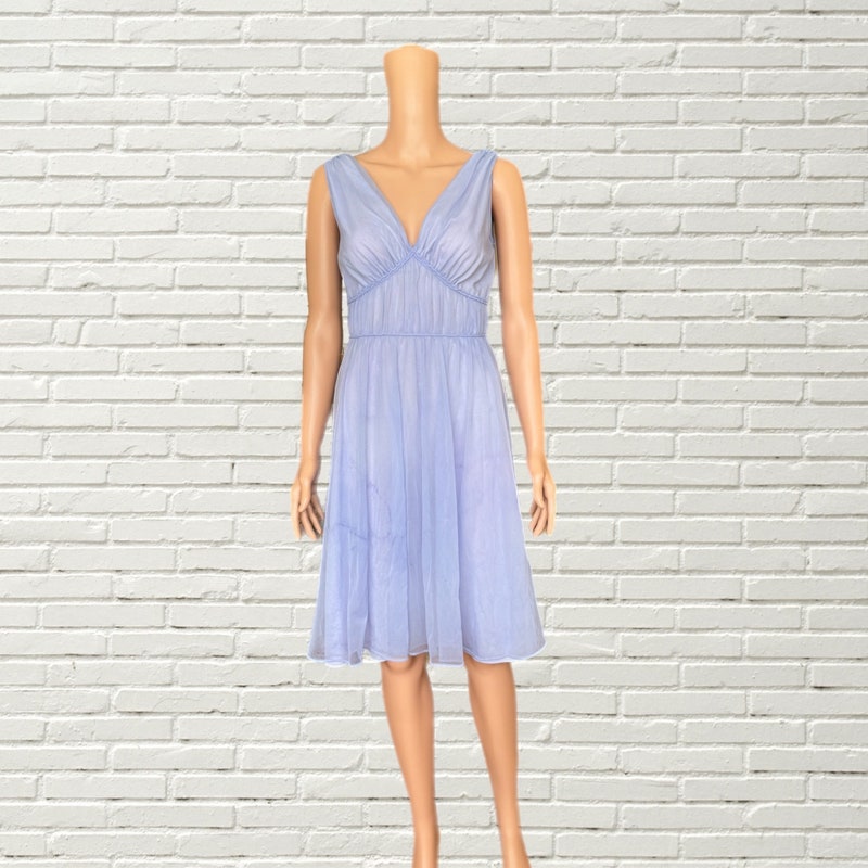 Periwinkle S/S Pocket Twirl Dress