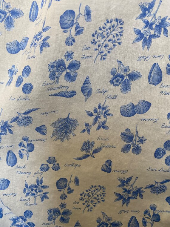 Vintage 60s Novelty Print Cotton Day Dress - Whit… - image 8