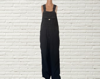 Salopette con bavaglino utility cargo in nylon UNIONBAY vintage anni '90 - taglia Xs/s