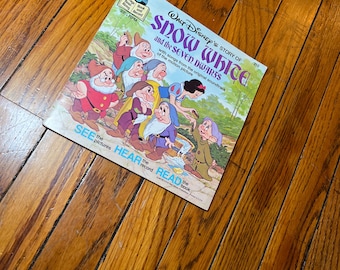 Walt Disney - Snow White - Book and Record