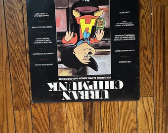 Vintage Urban Chipmunk Vinyl Record: Alvin, Simon, Theodore