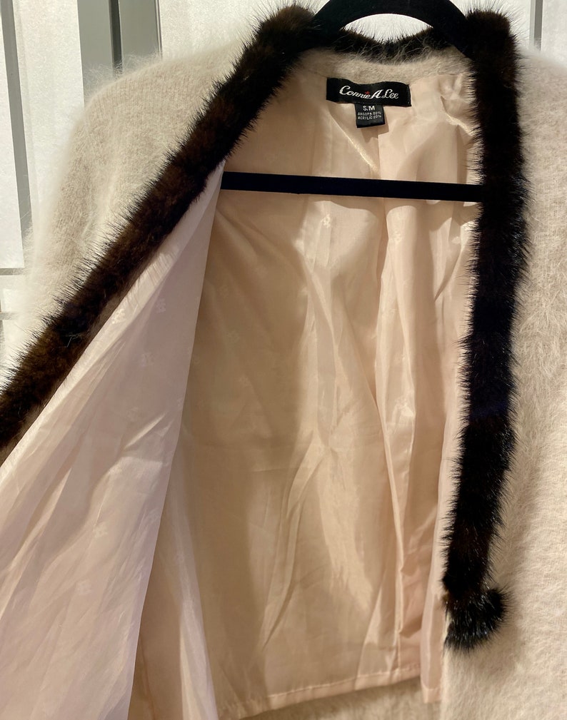 Connie Lee Angora Cardigan