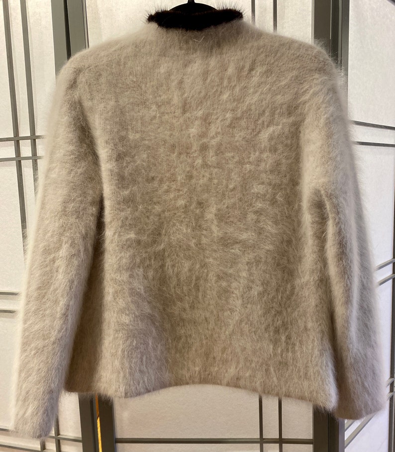 Connie Lee Angora Cardigan