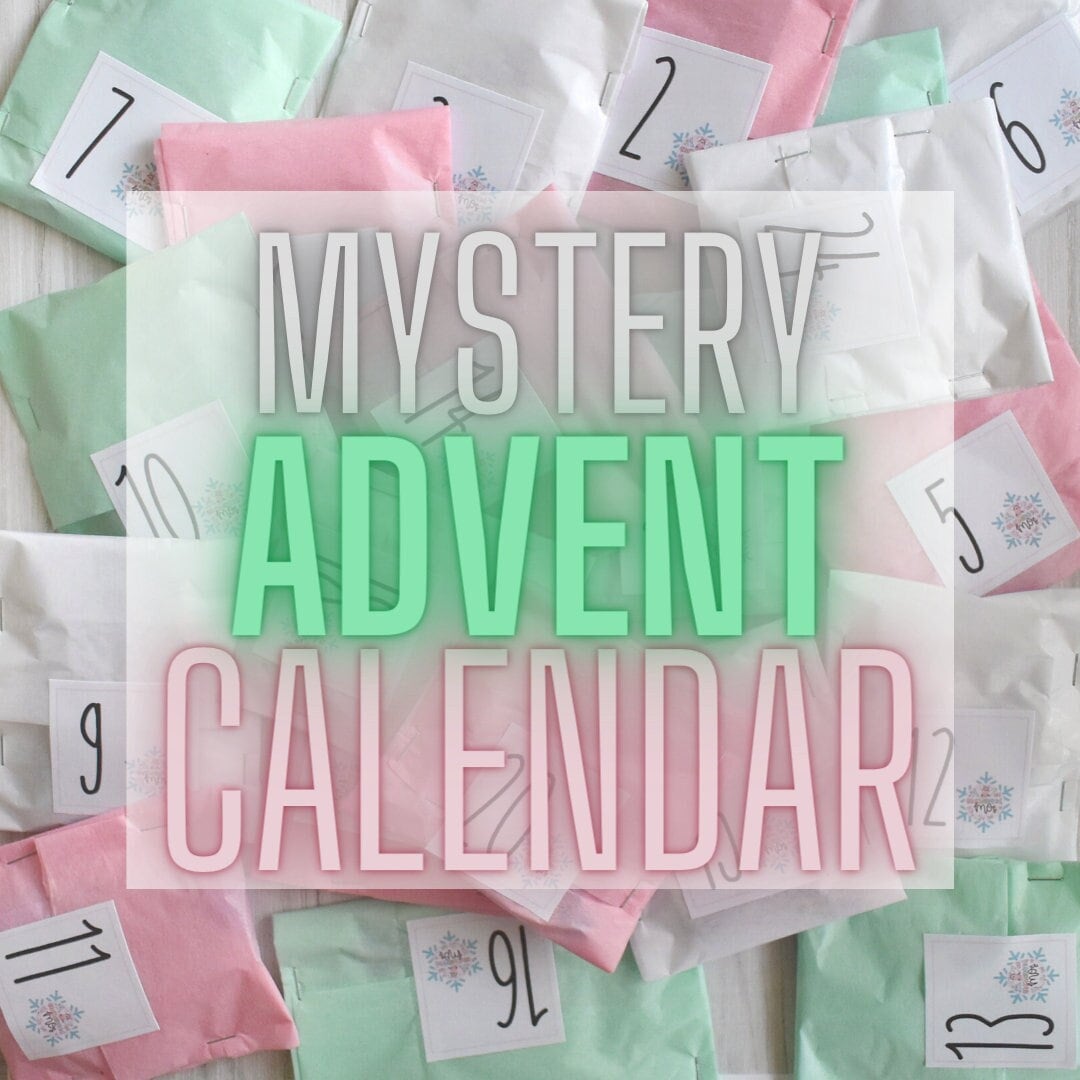 Mystery Advent Calendar Grab Bag Etsy