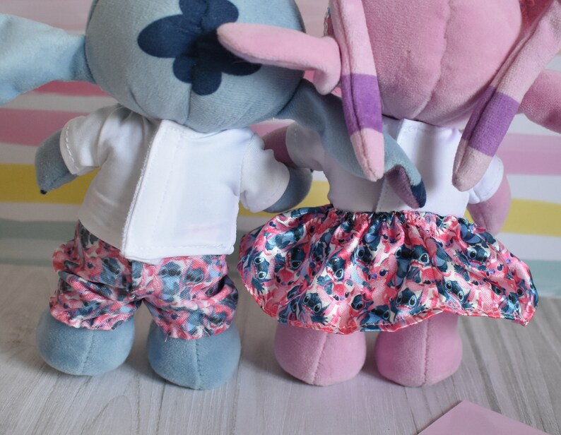 Stitch and Angel Inspired Set for Nuimos Etsy