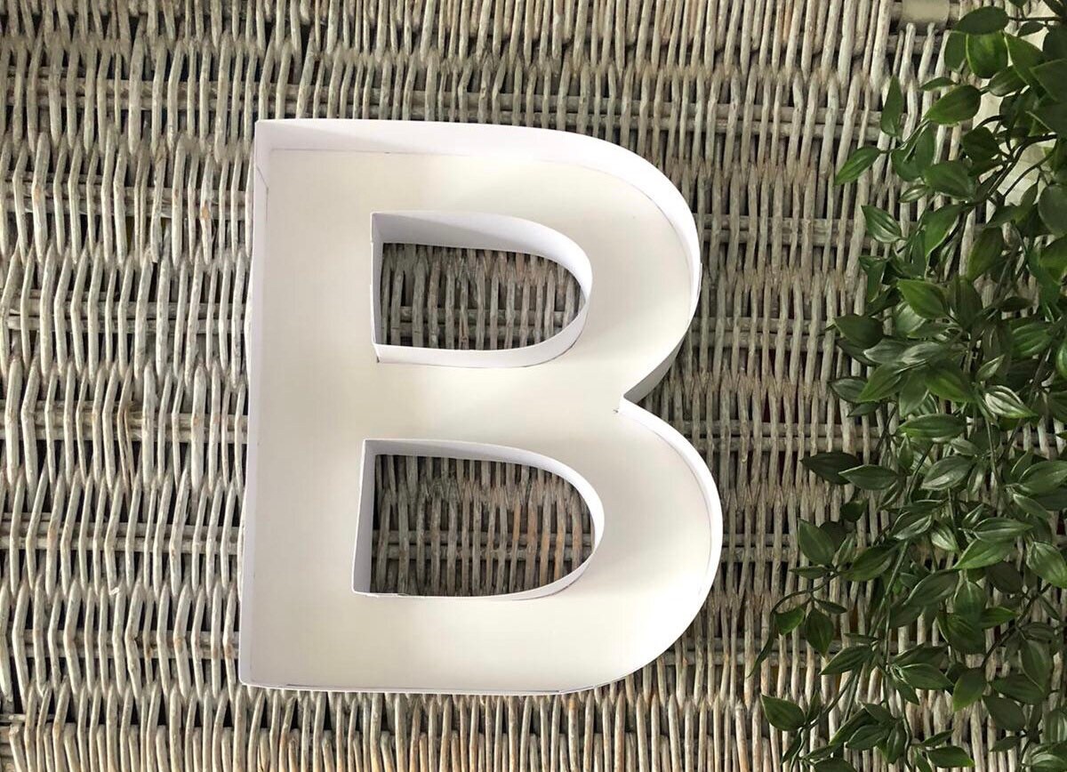 Fillable Letter Boxes Etsy