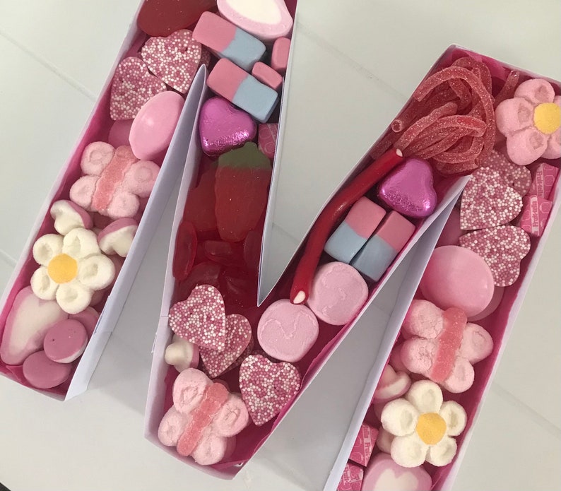 Fillable Letter Boxes Etsy