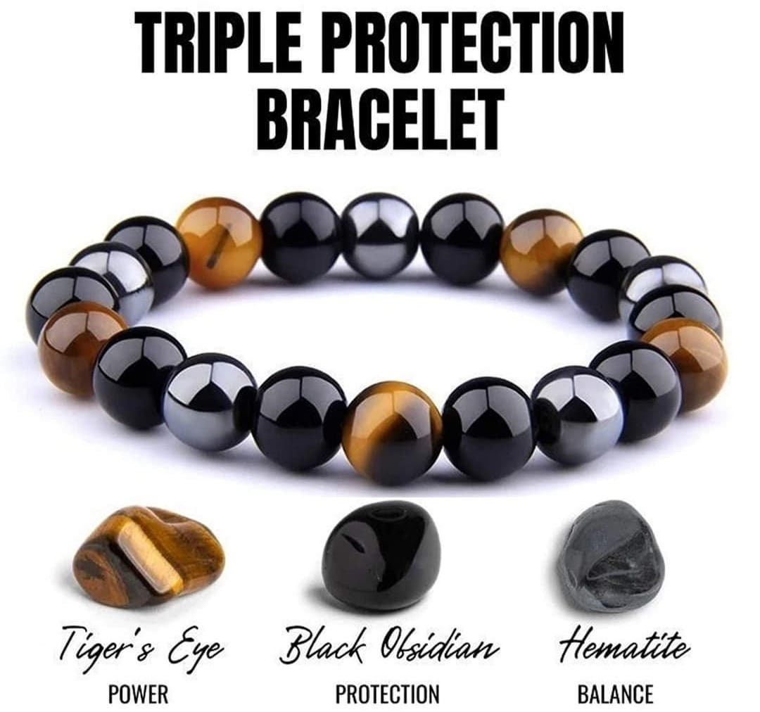 Triple protection bracelet | Etsy