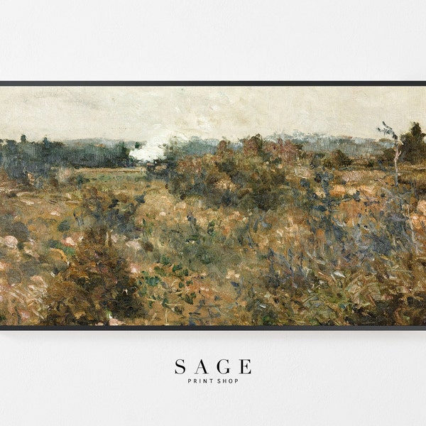 Frame TV Landscape Study | Farmhouse Samsung Frame TV Art | 218