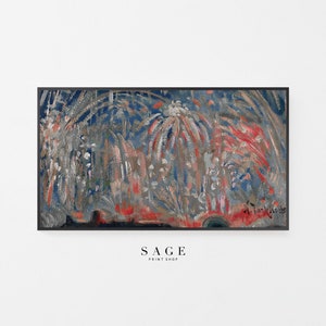 4th of July Frame TV Art | Samsung Frame TV Art Fourth of July Fireworks | 191
