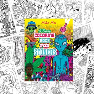 Trippy kleurboek voor stoners: pdf van 30 pagina&#39;s
