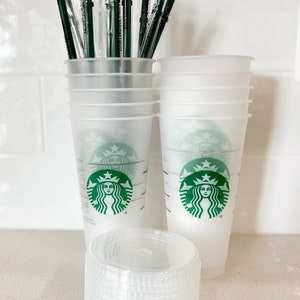 24 oz Starbucks Reusable Cup/ Plain Starbucks Cup/ Blank Starbucks Cup/ Starbucks Cup/ Starbucks Tumbler/ Starbucks Reusable Cup 24oz