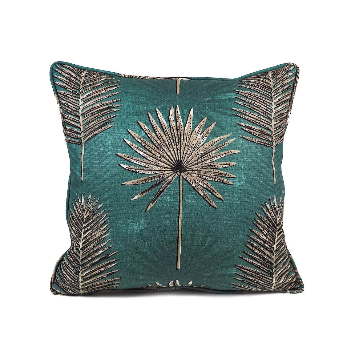 Teal Green Cushion, Pillow, 100 Cotton, Luxury Cushion Cover, Various