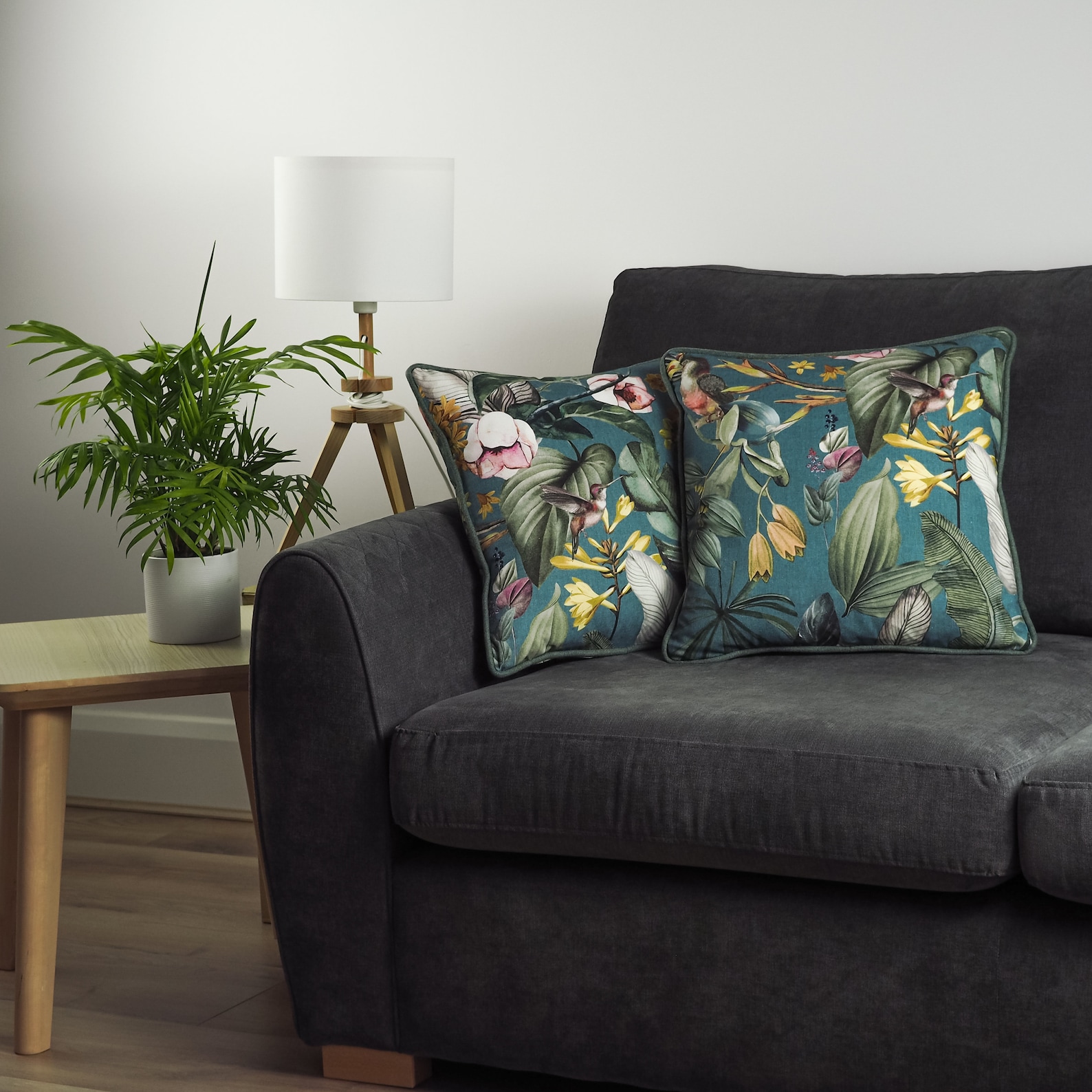 Dark Green Cushion Organic Cotton Etsy