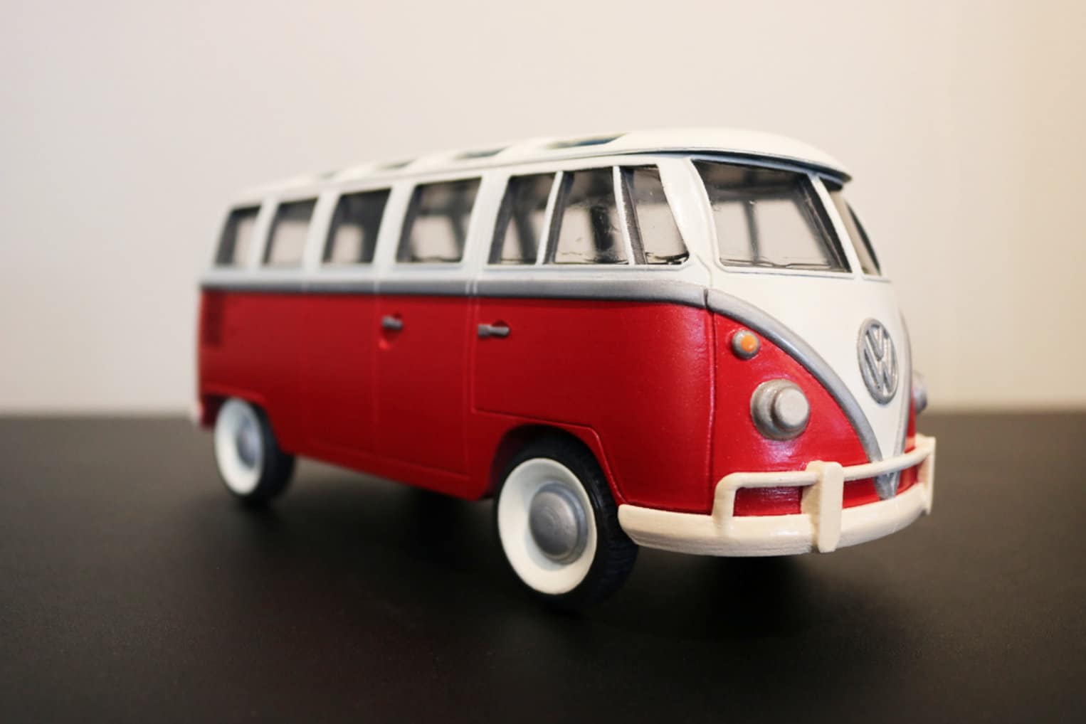 VW T3 - H0 scale van model kit 3D model 3D printable