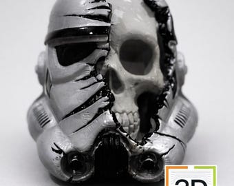3D Printing - Helm Star War Death Skull - STL File
