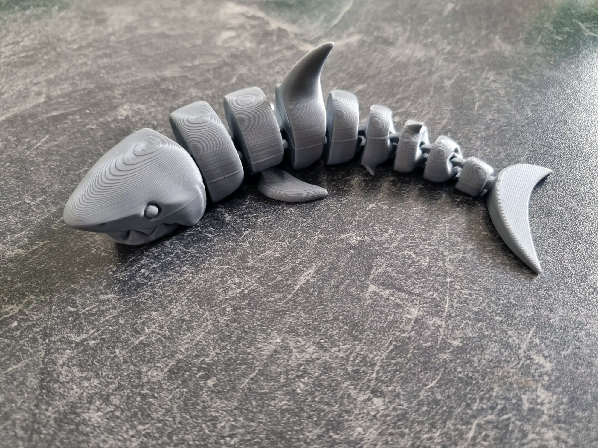 3d Printable Articulated Shark 3d Printable Articulated Shark