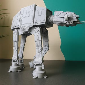 Impresión 3D - Detallado - AT-AT - Escala 1:7 - Archivo STL
