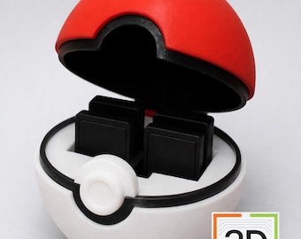 3D Printing - Pokeball NS CASE - STL File