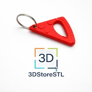 Brelok z przegubowym otwieraczem do butelek STL | Plik do druku 3D | Brelok Flexi Fidget | Narzędzie do druku | Pobieranie cyfrowe