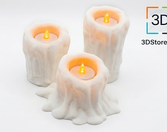 3D Printing - Candle Light Holder - STL File