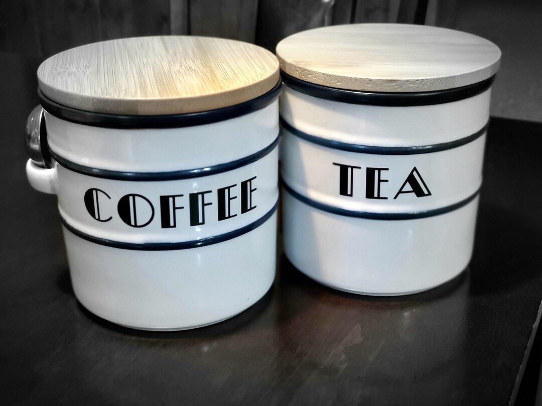 Vinyl Stickers for Cannisters / Containers - Etsy