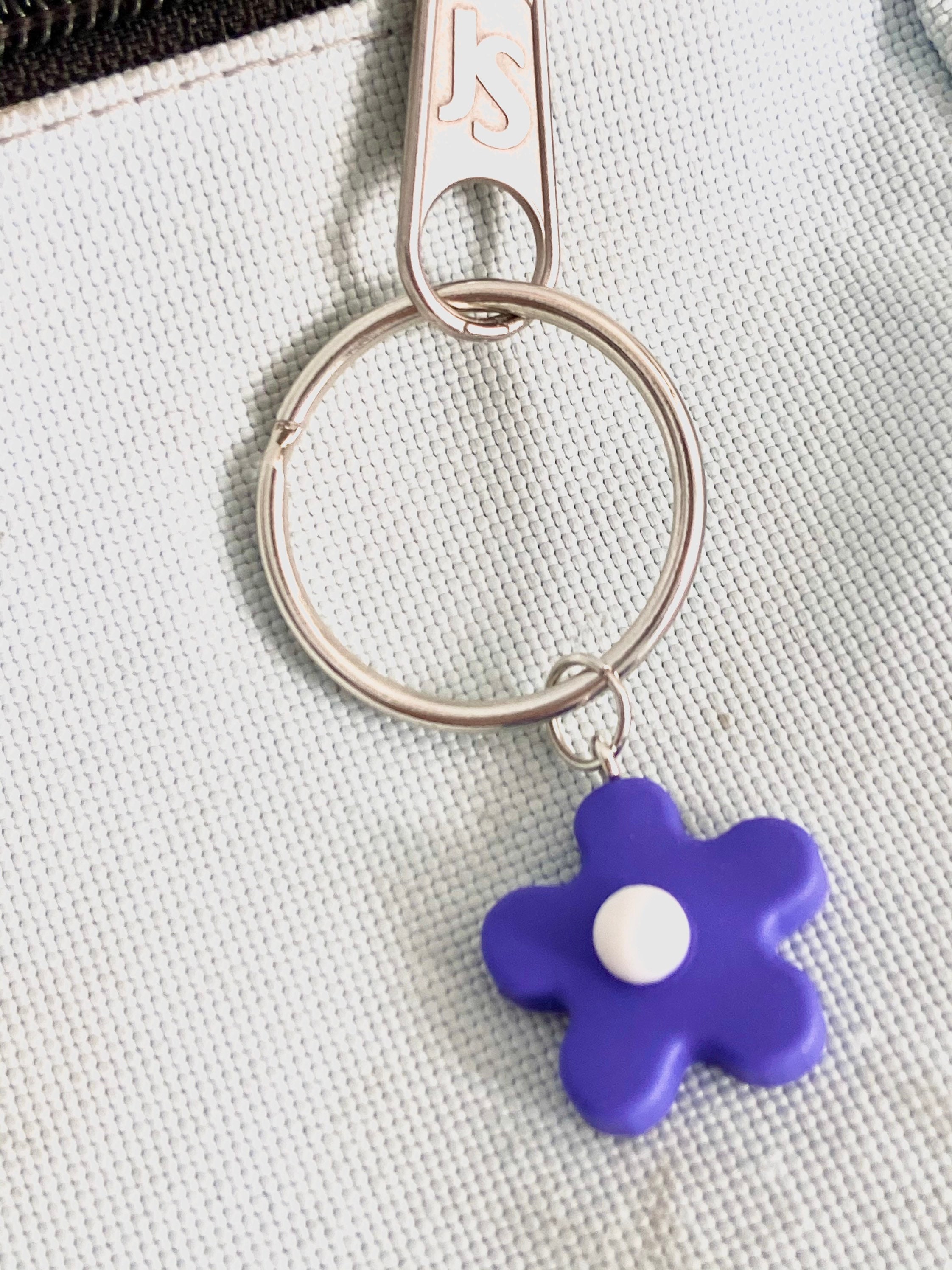 Flower keychain Etsy