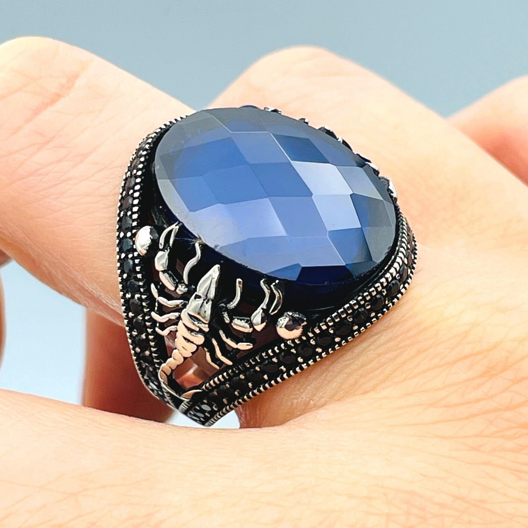 AGU  ハンドメイド  SILVER製 リング  トルコ石&ライスパール付き il_fullxfull.4670284228_5x4j.jpg