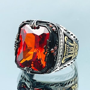Herrring i sterlingsilver: Handgjord turkisk ottomansk stil