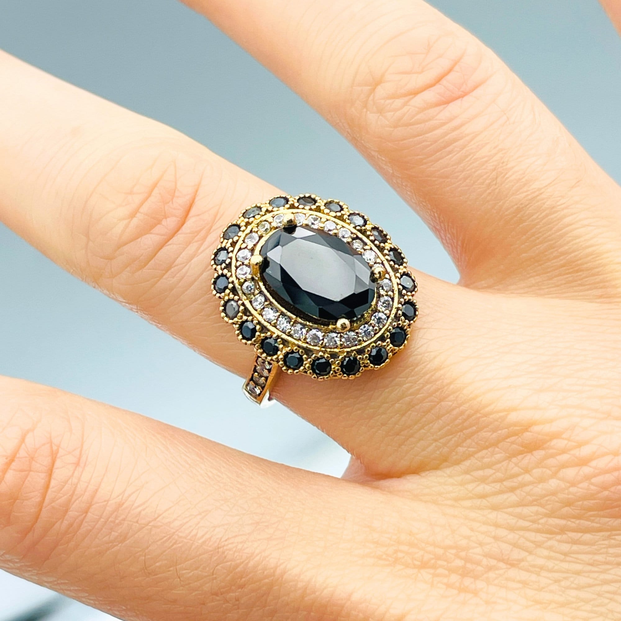 アクセサリー 80s agnes b. onyx natural stone ring 80s agnes b. onyx natural stone ring