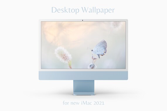 Imac 21 Desktop Wallpaper Blue Pastel Blue Mac Background Etsy Imac 21 Desktop Wallpaper Blue Pastel Blue Mac Background Etsy