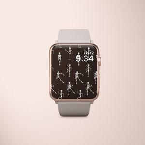 skeleton apple watch face