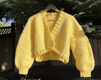 Crochet Cardigan Pattern: KOMPI CARDI