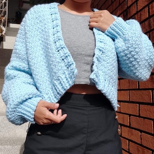 Crochet Cardigan Pattern: KOMPI CARDI