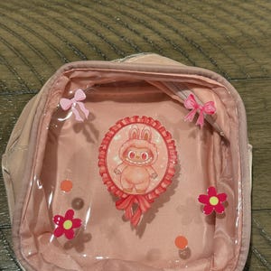 Labubu Monster inspired makeup/accessory bag