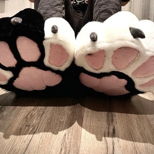 Indoor Fursuit Feet Paws Pattern - DIGITAL PDF DOWNLOAD -