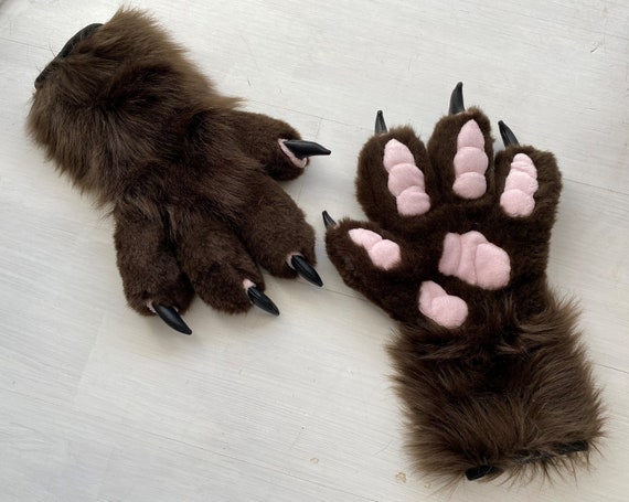 Puffy Sergal/Dragon Hand Paw Digital Pattern (PDF DOWNLOAD)