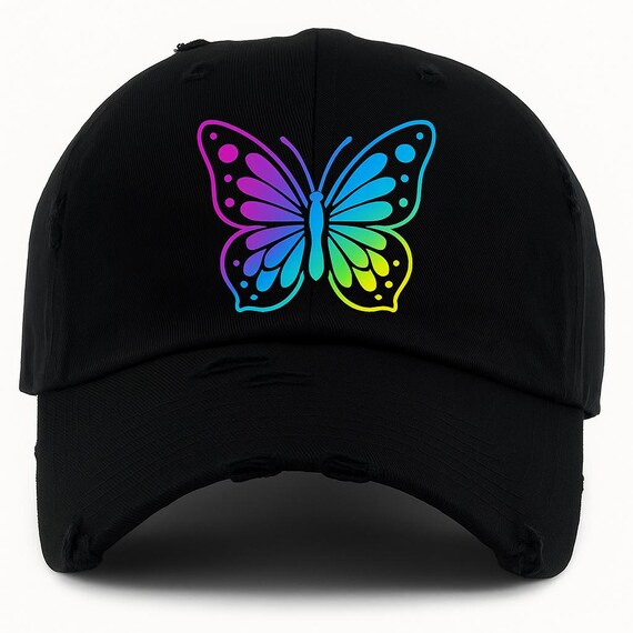 Three-Dimensional Butterfly  Baseball Cap, This item is unavailable - Etsy main image 2