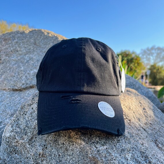 Vintage Washed Baseball Cap - 100% Cotton Adjustable Dad Hat For Men & Women, Distressed Style - View #2