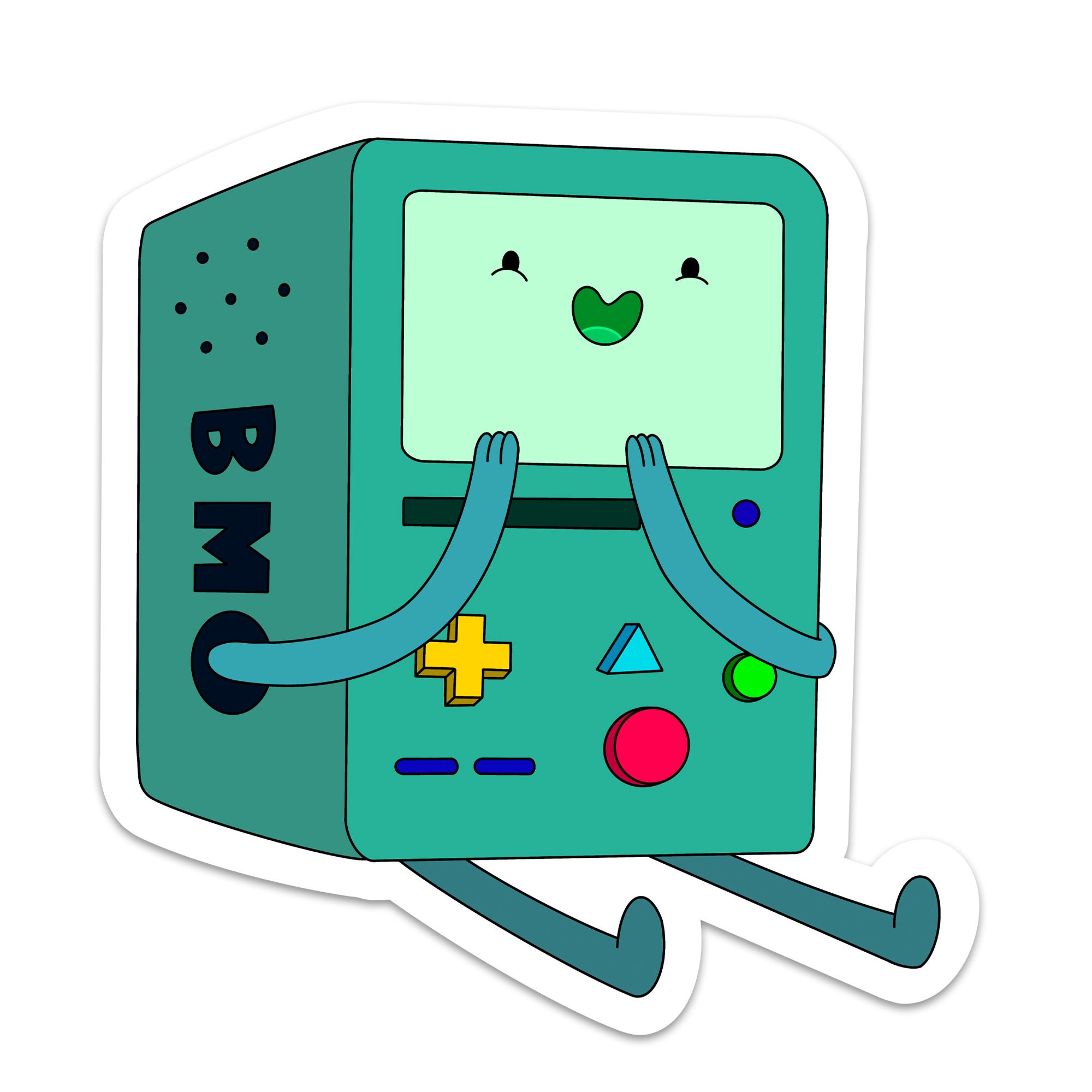 Adventure Time Stickers BMO | Etsy UK