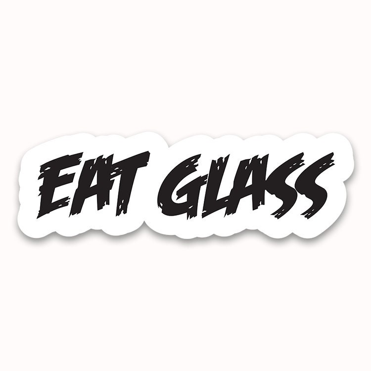 Schitt es Creek Aufkleber Eat Glass Etsy