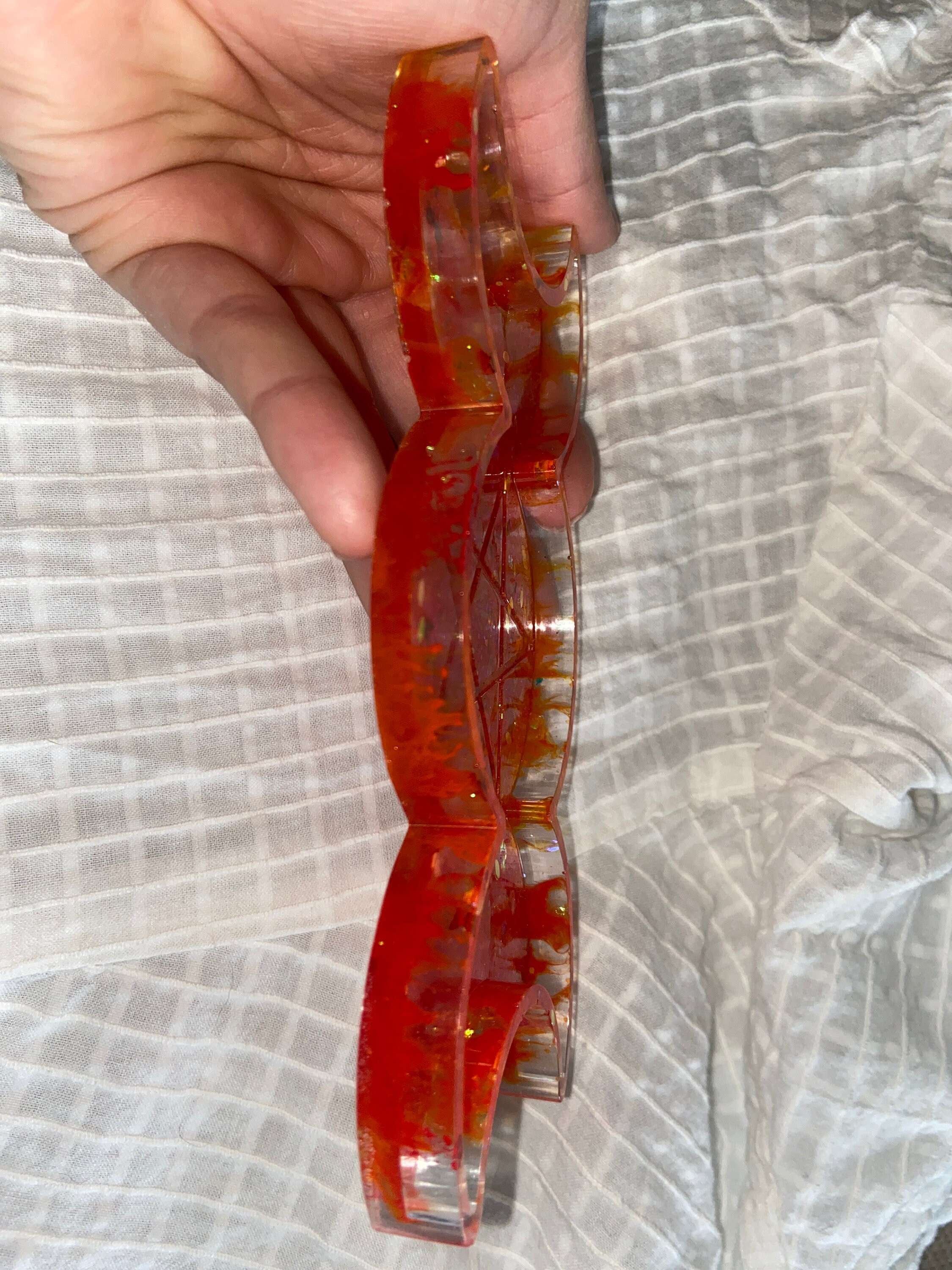 Triple Moon Jewelry Holder Etsy